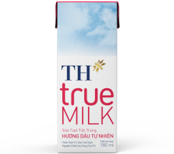 Sữa Hộp TH true Milk Hương Dâu 180ml